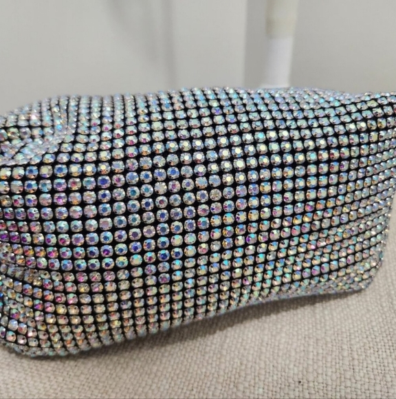 🍁🍂NWT Madison West Bring On The Bling Bag Crystal Rhinestone - Picture 4 of 5